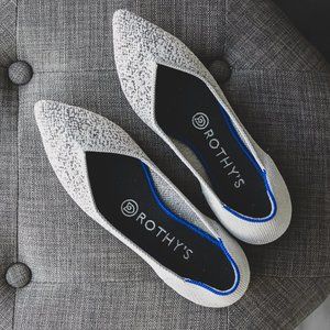 Rothy's Metallic The Point flat